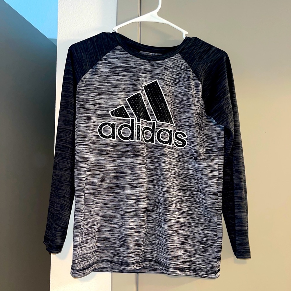 Boys dri fit adidas long sleeve